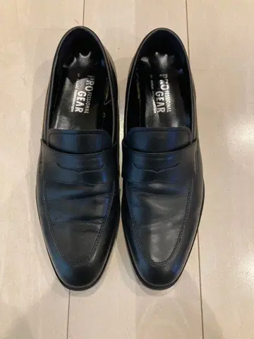 PRO GEAR REGAL 블랙 로퍼 24.5cm