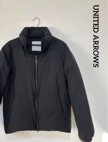 UNITED ARROWS 블랙 다운 자켓
