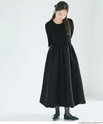 [ coca ] 벌룬 스커트 드레스