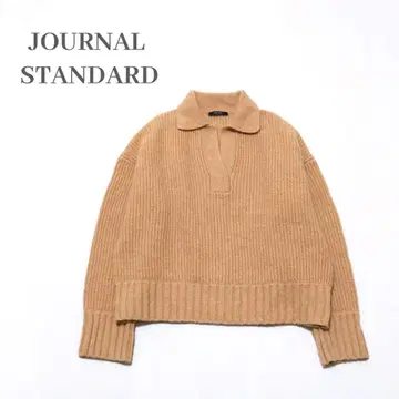 새상품급 저널 스탠다드 스펀지 울 스키퍼 폴로 니트