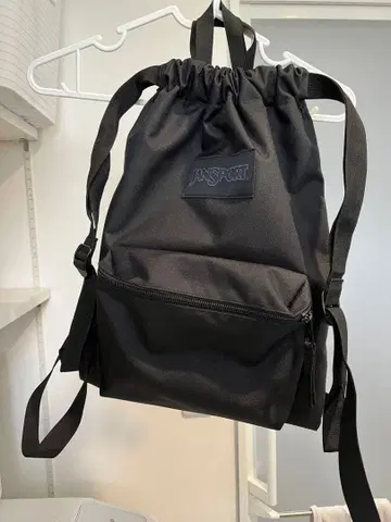 JANSPORT 블랙 백팩