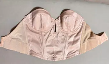 트리트 드레싱 베이지 새틴 코르셋 C70