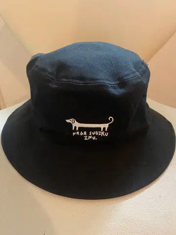 graniph 그라니프 버킷 햇 블랙 컬러