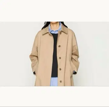 L 사이즈 베이지 트렌치코트