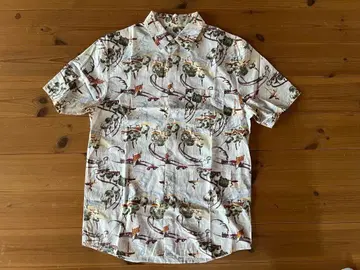 HENTSCH MAN 반팔 셔츠 패턴 셔츠