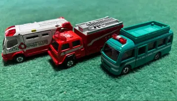 토미카 말하는 토미카 소방 구급 산악 구조 3대 세트