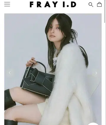 프레이 아이디 리본 미들 백