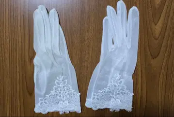 쿠튀르 나 오코 웨딩 그로브 NAO1055 숏 기장 그로브