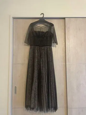 [ FRAY I.D ] 도트 튤 레이어드 원피스 1size