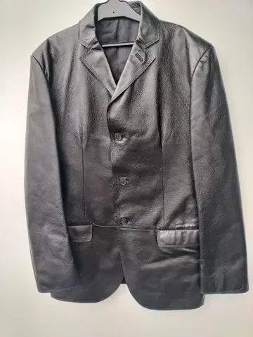 COMME CA ISM 가죽 테일러드 자켓 돈피 XL