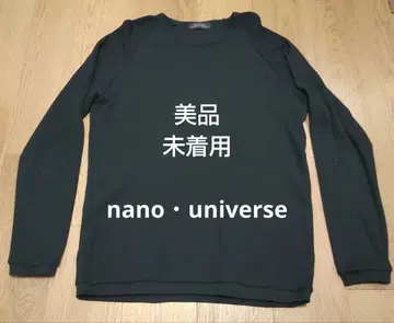 nano universe 블랙 티셔츠