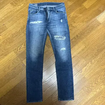 Lee 스키니 데님 다크 블루 일본제