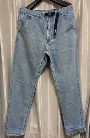 THENOTHFACE 퍼플 라벨 데님 팬츠 34