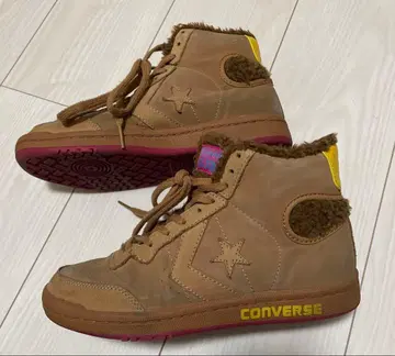 컨버스 보아 스니커즈 브라운 핑크 Pro Star Baby Bear 24