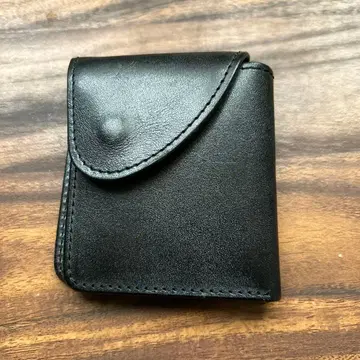 Hender Scheme 블랙 접이식 지갑