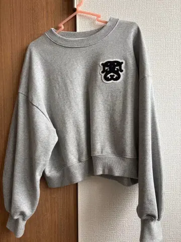 SNIDEL Sustainable 와펜 로고 맨투맨