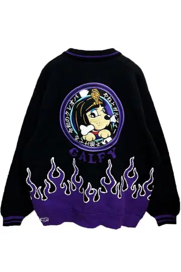 타마야네 x GALFY 콜라보 니트 가디건