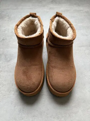 s 통굽 어그 부츠 MEI 브라운 S사이즈