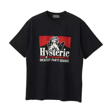 Hysteric 블랙 T셔츠