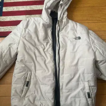 The North Face 베이지 다운 자켓 4XL