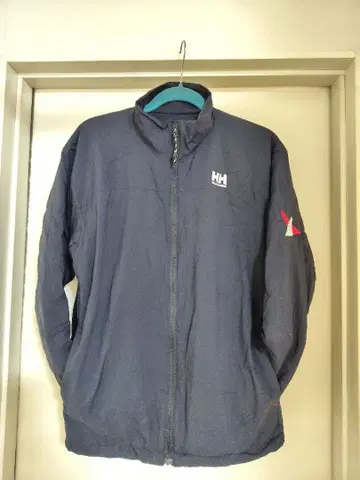 헬리한센 사이드게일 자켓 로고 자수 PERTEX 충전솜 M