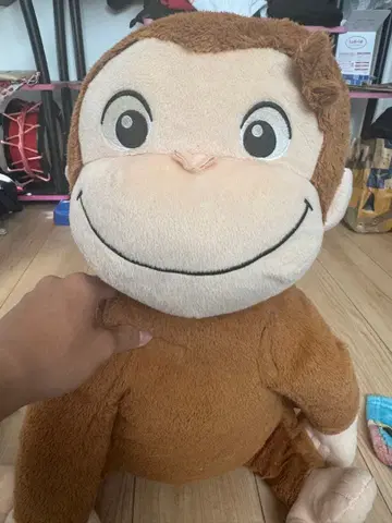 호기심 많은 조지 빅 봉제 인형