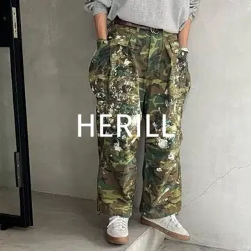 HERILL 덕 스플래쉬 ERDL 카고 팬츠