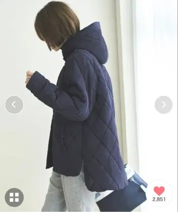 루일 에 부티크 라이트 써모 퀼팅 웜 패딩 코트