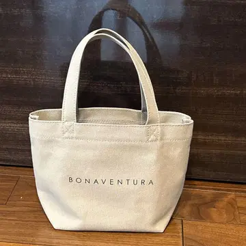 BONAVENTURA 베이지 토트백 미니