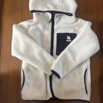 moz 플리스 자켓 화이트