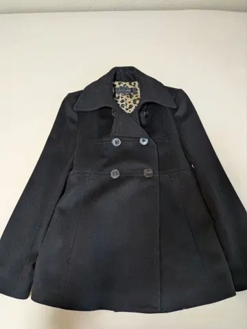 ZARA WOMAN 블랙 피 코트 M 사이즈