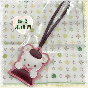 familiar 파미리아 나비 넥타이 참 백참 핑크