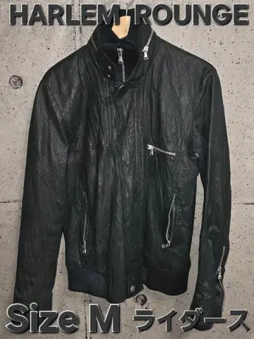 HARLEM ROUGE 라이더 자켓 M 사이즈