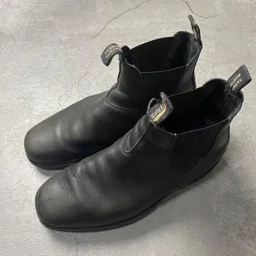 블런드스톤 brandstone 사이드 고어 가죽 부츠 블랙 10