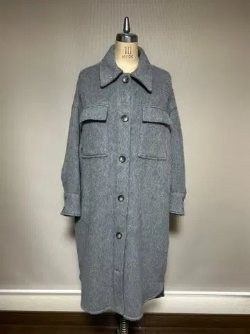 H &M 오버 사이즈 롱 코트