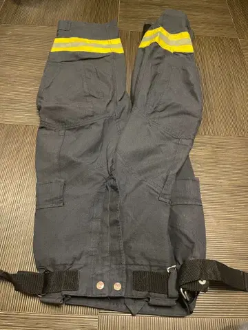 방화복 바지 네이비 컬러