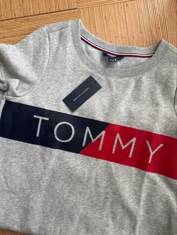 TOMMY HILFIGER 반팔 원피스 그레이