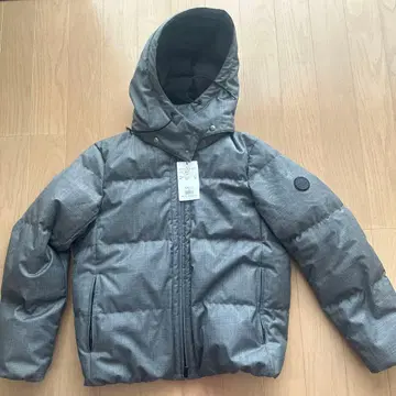 그레이 다운 자켓 L 사이즈