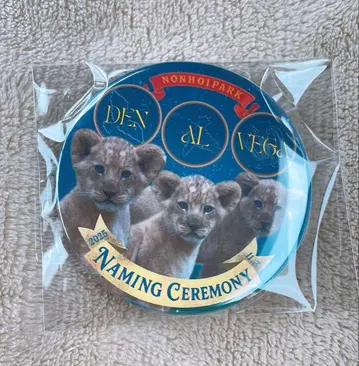 논호이 라이온 캔뱃지 2종