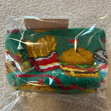 [ 완판 ] 페이러 보트형 파우치 햄버거샵 WEB 한정 컬러