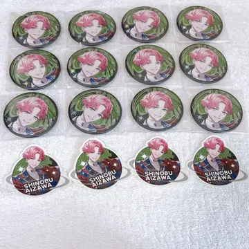 브레마이 AGF 캔뱃지 아이자와 시노부