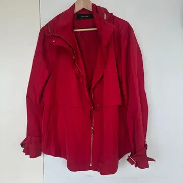 ZARA BASIC 레드 점퍼 XXL 미사용 새상품