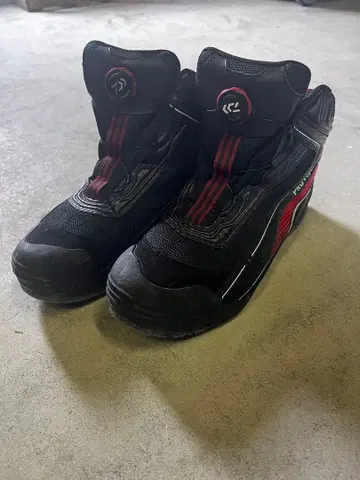 다이와 PV-2650 블랙 28.0 cm 펠트 스파이크 슈즈