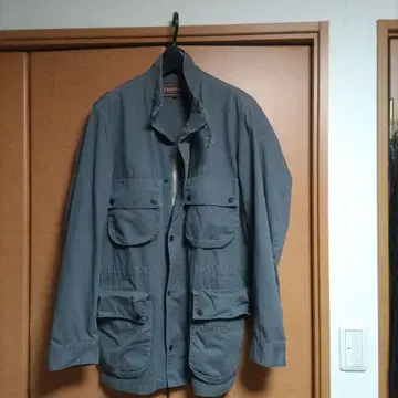 CHEVIGNON 그레이 밀리터리 자켓