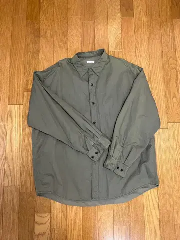 steven alan 올리브 긴팔 셔츠