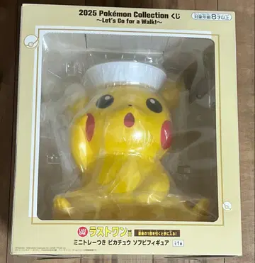 포켓몬 제일복권 라스트원상 미니 트레이 포함 피카츄 소프트 비닐 피규어