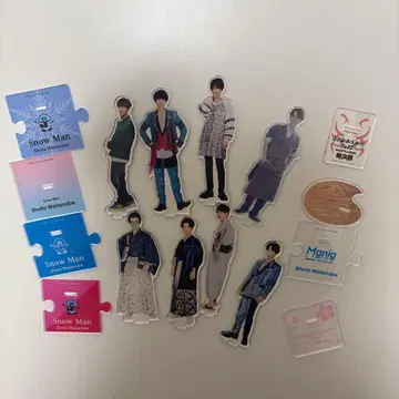 Snow Man 아크릴 스탠드 와타나베 쇼타 세트