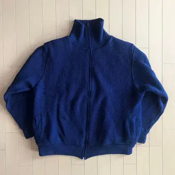 70s Montgomery word 드라이버 니트 안감 퍼