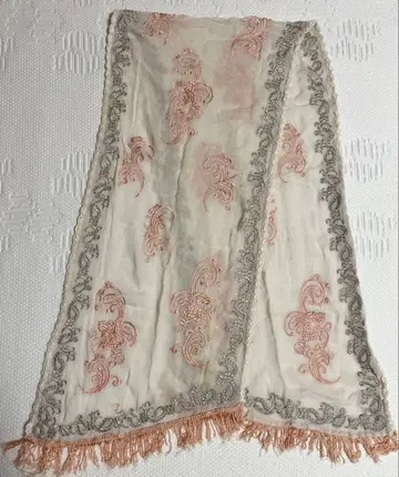 MERCURYDUO 자수 프린지 스톨