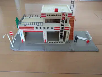 [중고] 토미카 타운 소방서 & 구급차, 레스큐 자동차